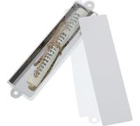 BIUDECO Mezuzah de Metal con Pergamino Kosher Diseño Elegante y Detallado para Decoración de Puerta y Bendición Judía el Hogar Fabricada Aleación de Zinc Resistente y Duradera para