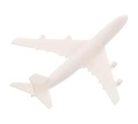 BIUDECO Modelo de Avión Miniatura 1/300 de Plástico para Planificación Urbana, Microavión Detallado para Mesa de Arena, Escenario de Ciudad, Modelo Coleccionable y Decoración de Hogar