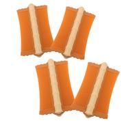 BIUDECO Peine Anticaspa para Mascotas de Bambú 4 Piezas Doble Cara Dientes Finos Color Beige Peine Delgado para Caspa Liendres y Cuidado del Cuero Cabelludo Portátil para Aseo y