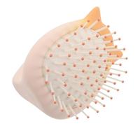 BIUDECO Peine Cojín para Niño de Plástico Cepillo de Masaje Cabelludo Peine Portátil para Masaje de Palma Desenredante para Cabello Grueso Fino y Rizado