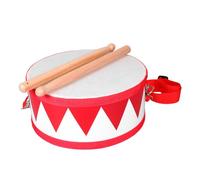 BIUDECO Percusión Infantil Orff con Tambor de Resistente y Baquetas Instrumento Musical para Educación Bandas y Presentaciones Escolares
