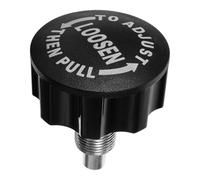 BIUDECO Perilla de Repuesto Negra B Tipo Rosca 8.0 para Bicicletas Estáticas, Accesorio de Pasador de Tracción de Abs, Pieza Compatible para Equipos de Fitness y Gimnasio Profesional