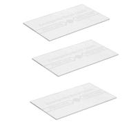 BIUDECO Piezas de Vidrio para Alarma contra Incendios Manual 3 Unidades Cubierta de Interruptor de Rotura de Emergencia Panel de Vidrio Resistente para Sistemas de Seguridad en