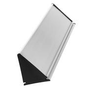 BIUDECO Placa de Identificación de Aleación de Aluminio Plata Personalizable y Creativa para Puerta Adecuado para Decoración de Fiestas y Oficinas Minimalistas