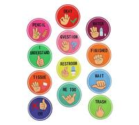 BIUDECO Pósters de para Aula Herramientas para Comunicación No Verbal Educación Infantil y Decoración Atractiva para Clases