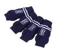 BIUDECO Protector de Codo para Perros de Punto, Calentadores Suaves de Poliéster para Patas, Paquete de 4 Piezas Protección Completa y Comodidad para Mascotas