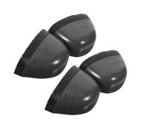 BIUDECO Protectores de Puntera para Calzado de Seguridad Laboral Resistentes a Impactos y Perforaciones Talla 44 Acero Aleado 2 Pares para Uso Obra y Almacén