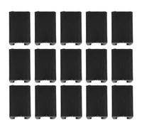 BIUDECO Protectores para Patas de Silla en Forma de U 12 MM Fundas Antideslizantes Negras para Muebles Tubulares 50 Unidades Abrazaderas para Patas de Oficina y Taburetes Protección