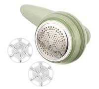 BIUDECO Quitapelusas Eléctrico Recargable USB Quitapelusas para Ropa y Alfombras Portátil y Ligero Color Verde Modilán 530 2 Cuchillas Giratorias de Precisión para Eliminar Pelusas