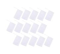 BIUDECO Redes de Espuma para Jabón Hechas a Mano Color Blanco 50 Material Pe Diseño de Malla Cordón Fácil Colgado y Drenaje de Agua para Limpieza Facial y Corporal