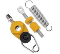BIUDECO Resorte de Pedal de Batería de Metal Amarillo Diseño Versátil para Pedal, Compatible Varios Estilos y Técnicas de Percusión en Presentaciones Musicales