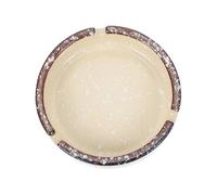 BIUDECO Retro Cenicero de Escritorio Contenedor de Ceniza Simple y Duradero Decoración Vintage para Sala Oficina y Estudio