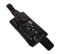 BIUDECO Riñonera Deportiva Grande para Hombre Bolso Bandolera Vintage Marrón Cinturón Ajustable para Senderismo Viajes y Fitness Riñonera Portátil Resistente para Exteriores