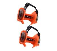 BIUDECO Ruedas Ajustables para Zapatos con Luz LED Patines Portátiles para Adultos Rueda Deslizante Resistente para Ejercicio y Diversión al Aire