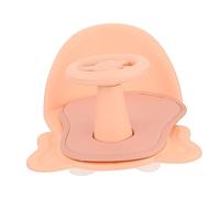 BIUDECO Silla De Baño Para Ñiño Antideslizante Respaldo Alto y Diseño Abierto, Asiento De Ducha Para Niños Duradero Color Rosa, Adecuado Para Baño Seguro y Cómodo El Hogar