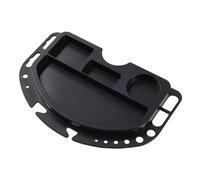 BIUDECO Soporte de Reparación de Bicicletas Giratorio Negro Bandeja de Almacenamiento Base Resistente para Mantenimiento Mecánico y Exhibición Adecuado para Taller Garaje y Uso