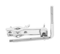 BIUDECO Soporte De Tambor Ajustable Con Abrazadera De Montaje Para Accesorios De Batería Rack Ligero y Portátil Compatible Con Campana De Vaca y Platillos Para Bateristas Profesionales y