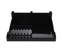 BIUDECO Soporte para Tijeras y Peines De Peluquería Organizador De Herramientas De Estilista Accesorio De Salón Color Negro