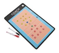 BIUDECO Tablero Táctico Magnético de Voleibol Portátil con Piezas Móviles y Bolígrafo, Pizarra de Borrado en Seco para Entrenamiento y Planificación Estratégica de Equipos