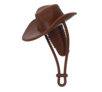 BIUDECO Tapón de Botella de Vino con Diseño de Sombrero Mini de Silicona Reutilizable para Manualidades Decoración de Fiestas Western y Accesorios Cowgirl Compatible con Botellas