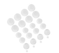 BIUDECO Tapones de Silicona Multiusos 24 Piezas para Botellas de Aceite y Condimentos Cierre Hermético para Uso Doméstico