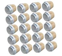 BIUDECO Tapones Térmicos de Madera para Botellas de Agua 20 Piezas Aislantes y Compatibles Hervidores Grandes Accesorios Prácticos para Mantener el Calor y Evitar Fugas en Botellas