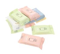 BIUDECO Toallas Faciales Desechables Comprimidas Pack de 10 Unidades Portátiles y Suaves de Algodón Ideales para Viaje y Limpieza Facial