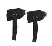 BIUDECO Tobilleras Acolchadas de Neopreno para Soporte y Compresión Correas Ajustables para Fitness y Musculación Protección Duradera para Piernas y Glúteos de Unidades Negras