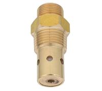 BIUDECO Válvula de Retención para Compresor de Aire 1/2Npt X 11/16-20Un Roscada de Cobre Unidireccional Compacta para Repuestos Compresor Aire Control de Volumen y Prevención de Reflujo