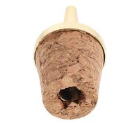 BIUDECO Vertedor de Vino Boquilla Dispensador de Aceite Tapa de Corcho de Madera para Licores Amargos para Bares Eventos y Hogares