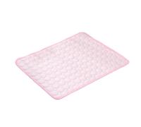 BIUDSTR Colchoneta refrigerante para Perros y Gatos - Almohadilla Fresca para Mascotas de Gel con Panal Transpirable,Pink-XL