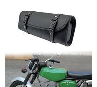 BIUGERCN Bolsa de herramientas universal de piel sintética para manillar de motocicleta, bolsa de almacenamiento para Simson S51 S50 KR51 MZ ETZ TS Kreidler Florett Hercules K50 Sachs 50/80 Zündapp