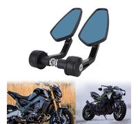 BIUGERCN Espejos de Extremo de Barra de Motocicleta 7/8 Pulgadas 22 mm Espejo retrovisor Universal Espejo Lateral para MT XSR YZF CB CBR Z900/650/400 Ninja Monster GSX-R Duke Street Triple