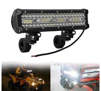 BIUGERCN Focos ATV Lámpara LED para motocicleta Faros delanteros LED de 12 V Focos universales para la mayoría de los ATV UTV Quad Raptor Grizzly Wolverine TRX LTZ con manillar de 7/8 "22 mm