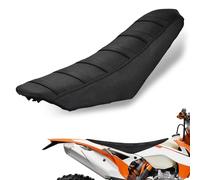 BIUGERCN Funda Asiento Dirt Bike Cojín Asiento Impermeable Motocross para EXC XC SX CR XR RX RR YZF YZ PW TTR WR KLX KX La Mayoría De Las Motocicletas Dirt Pit Bikes Enduro Negro
