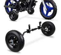 BIUGERCN Ruedines de Entrenamiento para Moto de Cross 50cc, Kit de Ruedas de Soporte para Pocket Bike e Iniciación, Ruedines Robustos Compatibles con CRF50 XR50 PW50 y Motos Eléctricas