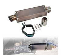 BIUGERCN Silenciador de Escape ATV 38-51 mm Universal para Raptor Wolverine Grizzly RZR for Polaris for Can-Am CFMOTO ATV UTV SSV Quad