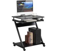 Biurko komputerowe mobilne 590x370mm czarne