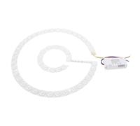 BIUYUYO Módulo de Panel de Luz LED 54 W, para Ventilador de Techo | Retrofito Magnético Circular, 3 Colores de Luz Regulable, Blanco, para Salón y Dormitorio
