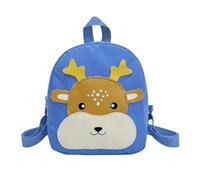 Bivacc Mochila SQUISH W307 Reno Verde Menta - Mochila Infantil para Guardería - Impermeable, Ligera y Resistente - Diseño de Peluche (Azul)