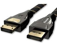 bivani Cable DisplayPort DP 1.4 8K Premium de 2 metros - 32,4 Gbps - 8K@60HZ / 4K @120HZ - 7680 x 4320 60Hz / 3840 x 2160 120Hz / 1920 x 1200 240Hz - HBR3 DSC 1.2, HDR10, HDCP 2.2, Elite Series - 2M.