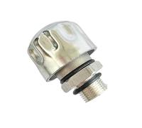 BIVOO Tapa de respiradero Reductor, tapón de ventilación, Filtro de Aire Tipo C, Cubierta del Tanque de Aceite hidráulico, válvula de Escape de la Caja de Cambios (Size : 3/8 Inch)