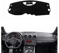 BIVVI Fundas de Salpicadero,para Audi TT TTS 2008-2012 2013 2014 LHD RHD 2009 2010 2011,Black Edge LHD Alfombrilla Antideslizante Cubierta de Tablero Trim Interiores Accesorios