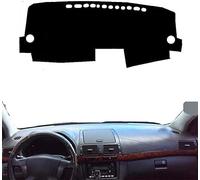 BIVVI Fundas de Salpicadero,para Toyota Avensis 2005 2006 LHD RHD,Black Edge RHD Alfombrilla Antideslizante Cubierta de Tablero Trim Interiores Accesorios