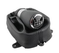 BIVVI Palanca de Palanca de Cambios de Coche de Cuero PU, Palanca de Balonmano con Cabeza de Palanca de Cambios para Honda Accord VIII 8 MK8 (08-14), Piezas de 6 y 5 velocidades