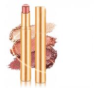 BIVYAX 1 Lápiz de Sombra de Ojos en Naranja Cobrizo con Purpurina y Efecto Brillante, sombra de ojos en barra Versátil para Maquillaje Diario, Perfecto como Iluminador y para la Zona del Lagrimal