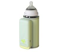 Biwwubik 1 juego de ajuste de 6 niveles, indicador de temperatura, calentador de botella, calentador portátil de biberón, luz , iluminación A