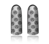 Biwwubik 10 Pares de Guantes para Dedos para Juegos, PráCticos Pulgares, Antideslizante para Cubierta de Juego con Pantalla TáCtil