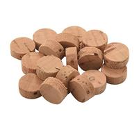 Biwwubik 20 almohadillas de corcho para trompeta de 9,5 mm, para reparación de trompetas, trompeta, agua, llaves, valor, almohadillas de corcho