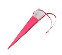 Biwwubik 25 cajas de regalo de flores exquisitas de PVC, cajas cuadradas con cinta para floristerías (rojo)